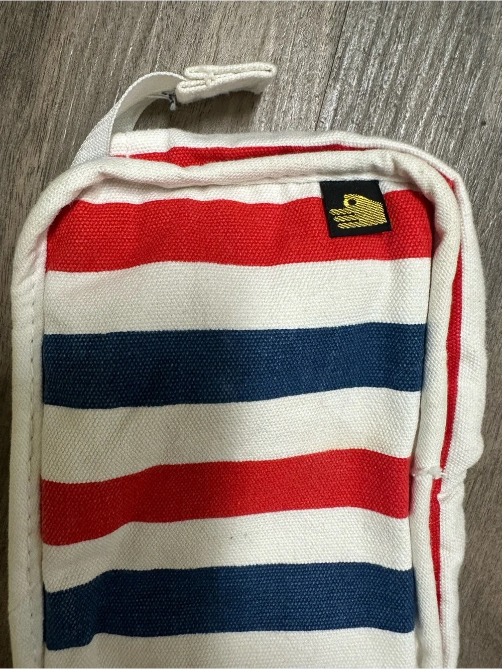 Vintage 80’s Sassoon Striped Pouch